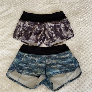 Bundle of 2 - Lululemon size 2 shorts